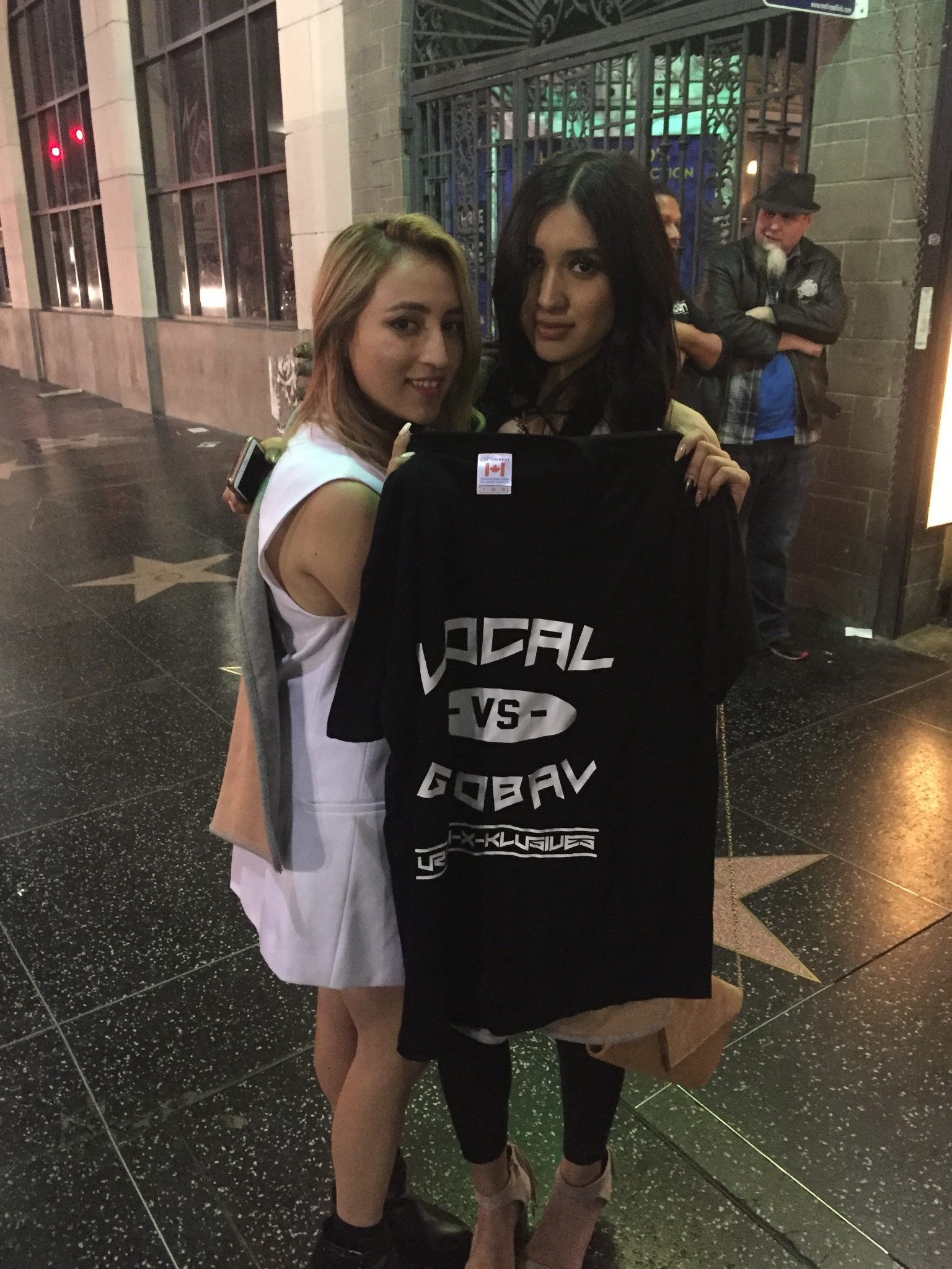 UXK on Hollywood Boulevard